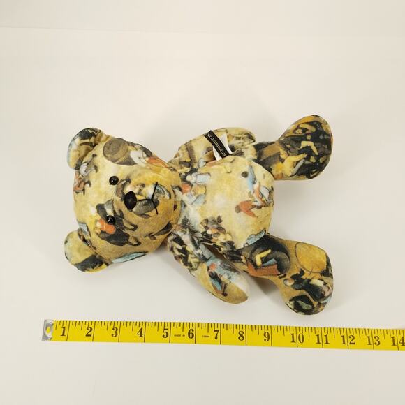 Kunsthistorisches Museum Bear Stuffed Plush Pieter Bruegel Childrens Games - Picture 7 of 7